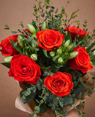 nice bouquet of flowers