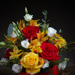 nice bouquet of flowers