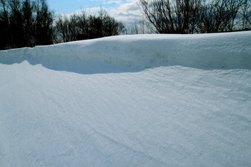 Sapporo winter landscape