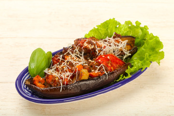 Stuffed eggplant