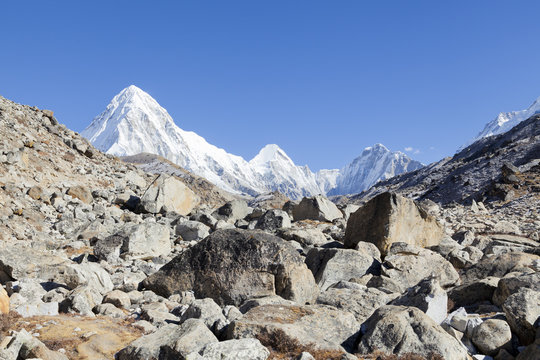Himalayas, way  to Everest Base camp