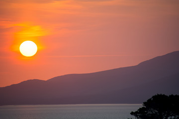 Sunset over Bearra Peninsular on the Wild Atlantic Way