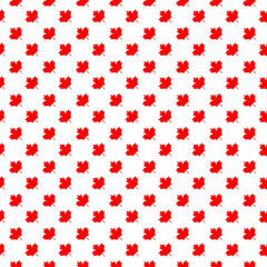 Canadian seamless background, vector illustration.