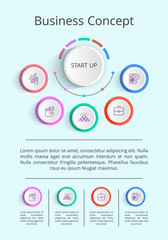 Business Concept Infographic Vector Illustration