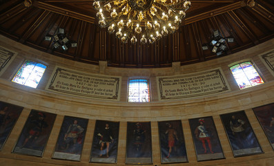 Obraz premium Salón de Plenos de la Casa de Juntas, Guernica, Vizcaya, País Vasco, España