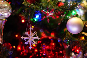 Fototapeta na wymiar 六本木のクリスマスのイルミネーション