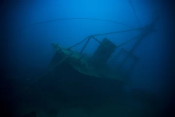 Fotobehang ship wreck PECIOS DE PUERTO DEL CARMEN © Simone Tognon