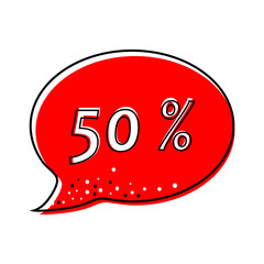 50% off discount