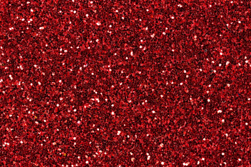 Saturated red foam (EVA) texture with glitter.