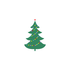 Christmas tree sign