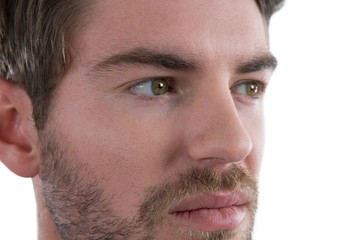 Obraz premium Man looking away