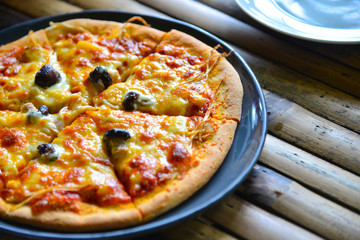 mooshroom pizza.