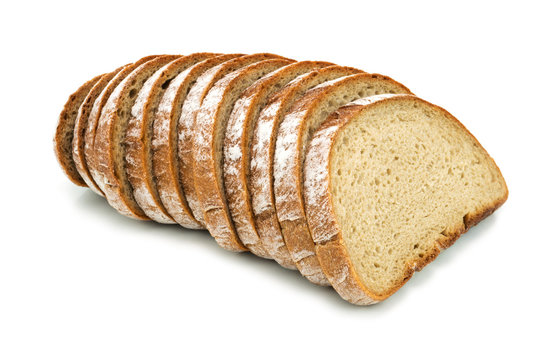 Brot geschnitten