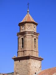 Fototapeta na wymiar Villel. Pueblo de Teruel en la comunidad autónoma de Aragón (España)