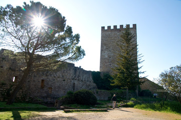 Castello di Lombardi Enna Sizilien