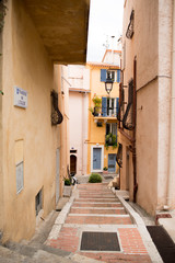 Southern city streets, narrow and old