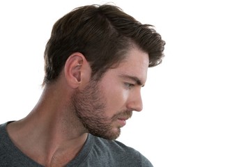 Fototapeta premium Man looking away