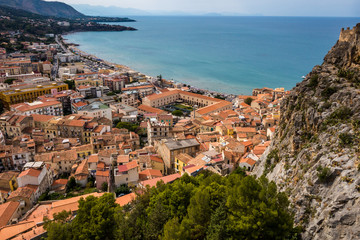 View over Cefalu