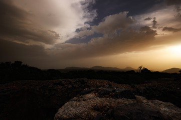 A Light Bell, Kythira, Cyclades, Ionan, Mediterranean, Greece, Europe.