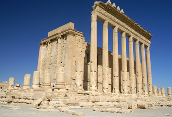 Site of Palmyra of the world heritage, Syria taken in 2008