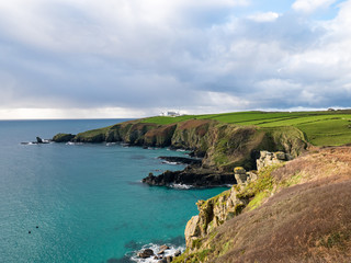 Fototapeta na wymiar Cornish bay