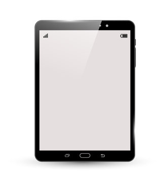 Realistic tablet vector