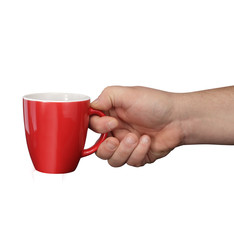 Obraz premium kubek w dłoni