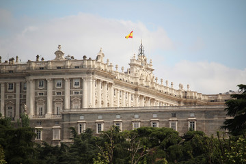 Obraz premium The Royal Palace of Madrid, Spain