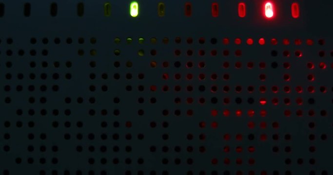 modem router equipment internet connection lost, red light blink warning wireless lan error