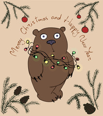 Christmas bear