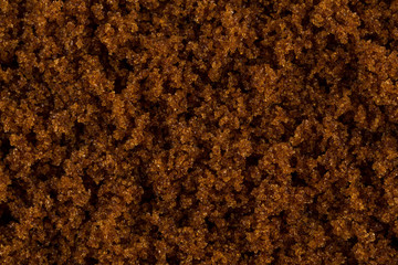 Brown sugar close up