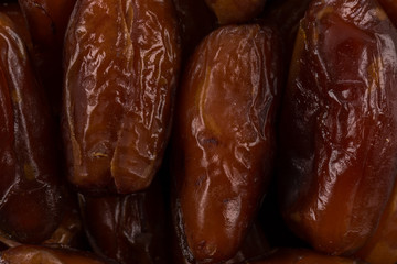 Dates fruits close up