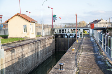 Fototapeta premium Schleuse