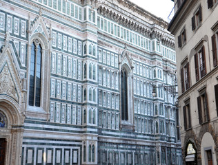 Obraz premium Florence cathedral marble pannels 