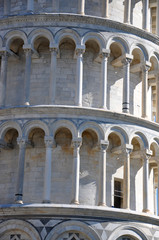 Fototapeta na wymiar Pisa tower details