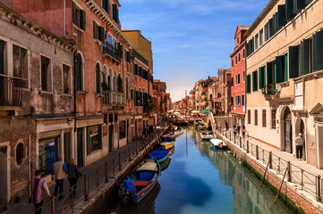 Fototapeta na wymiar Italien Venedig Städtereise im Sommer