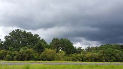 storm clouds