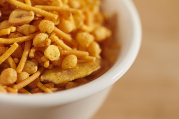 Indian hot mix, a favorite spicy snack