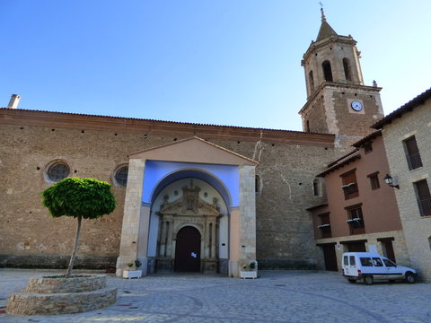Aliaga. Pueblo de la provincia de Teruel, en la Comunidad Aut&oacute;noma de Arag&oacute;n, Espa&ntilde;a