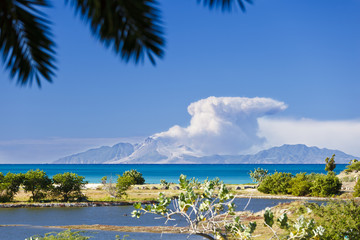 View To Montserrat With Caribbean Foreground, Antigua
