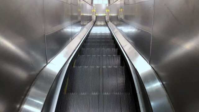 moving Escalator Stairs
