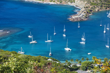 Sailboats At English Harbor In Antigua