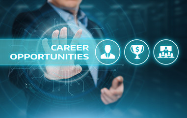 Career Opportunities Motivation Business Success Corporate Concept