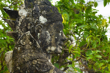 Statue in Lempuyang temple in Bali, Indonesia