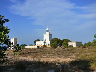 Fototapeta na wymiar Costa y playa de Santa Pola en Alicante (Comunidad Valenciana, España)