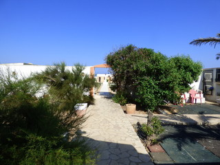 Isla de Tabarca en Santa Pola, isla del mar Mediterr&aacute;neo  a unos 22 km de Alicante (Comunidad Valenciana, Espa&ntilde;a)