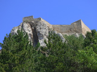 Fototapeta na wymiar Castillo de Morella. Pueblo con encanto de Castellon (Comunidad Valenciana, España)