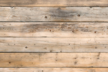 Old antique weathered distressed damaged stained grunge wood grain planked wall rustic background...