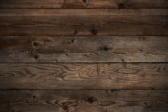 Old antique weathered distressed damaged stained grunge wood grain planked wall rustic background texture photo