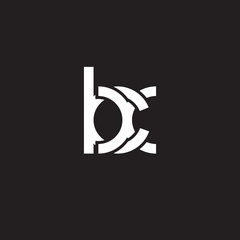 Initial lowercase letter kx, overlapping circle interlock logo, white color on black background